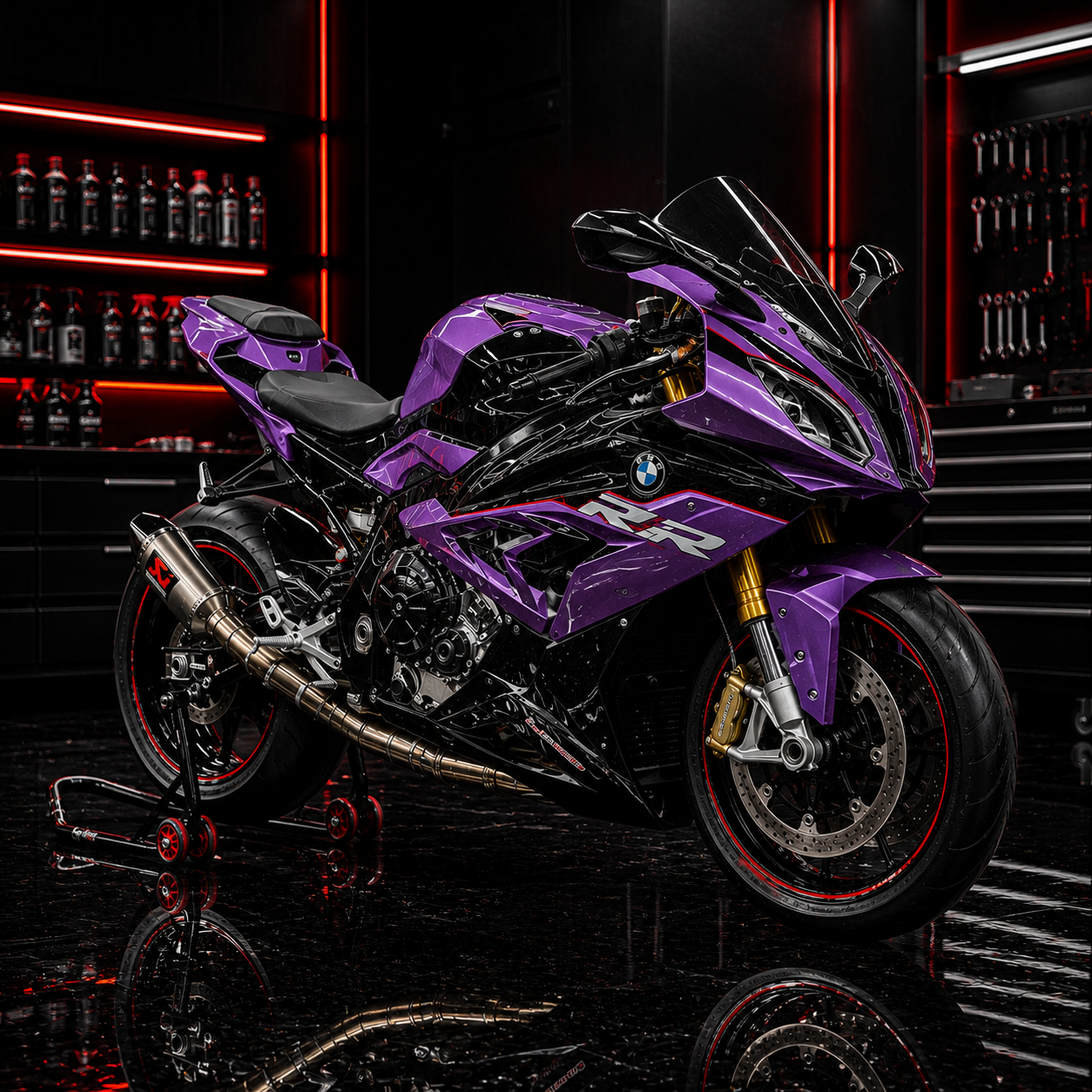 Full Detail Motorcycle